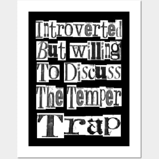 Introverted & Music - The Temper Trap Posters and Art